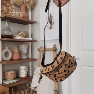 Clare V Leopard Fanny Pack